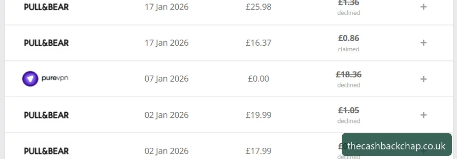 The cautionary tale: Pull&Bear declined 4 of my 5 orders